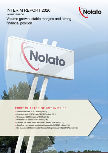 Thumbnail Nolato AB Quarterly Report 2026-q1