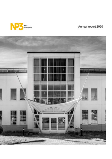 Thumbnail NP3 Fastigheter AB Annual Report 2020