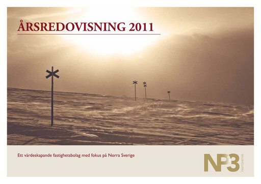 Thumbnail NP3 Fastigheter AB Annual Report 2011