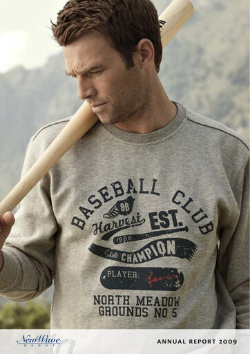 Thumbnail New Wave Group Annual Report 2009