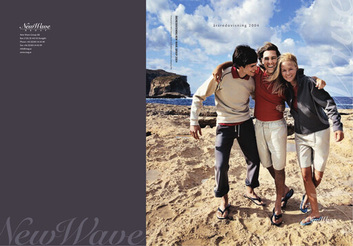 Thumbnail New Wave Group Annual Report 2004