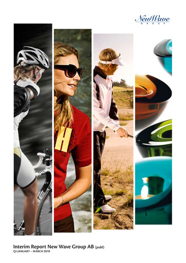 Thumbnail New Wave Group Quarterly Report 2010-q1