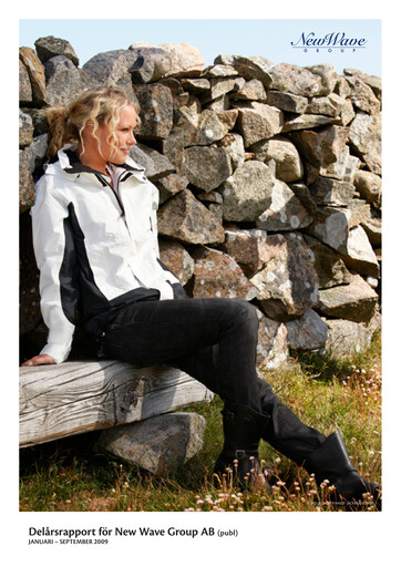 Thumbnail New Wave Group Quarterly Report 2009-q3