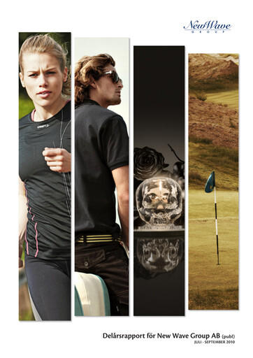 Thumbnail New Wave Group Quarterly Report 2010-q3