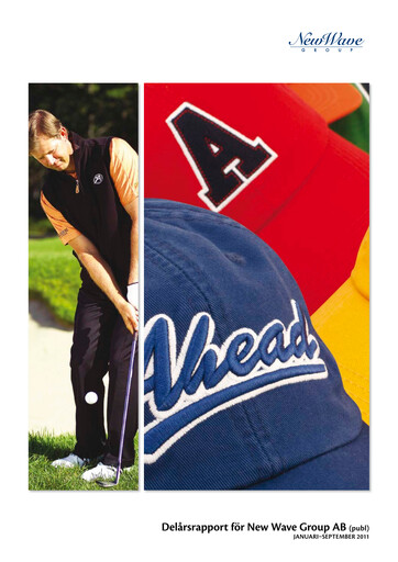 Thumbnail New Wave Group Quarterly Report 2011-q3