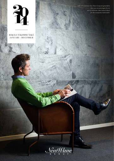 Thumbnail New Wave Group Quarterly Report 2014-q4