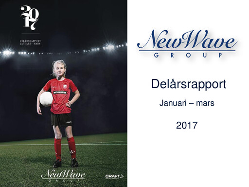 Thumbnail New Wave Group Quarterly Report 2017-q1