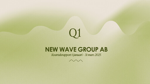 Thumbnail New Wave Group Quarterly Report 2025-q1