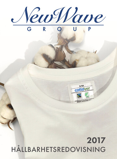 Thumbnail New Wave Group Sustainability Report 2017