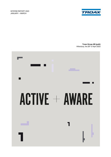 Thumbnail Troax Group AB Quarterly Report 2023-q1