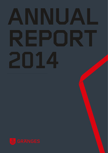 Thumbnail Gränges Annual Report 2014