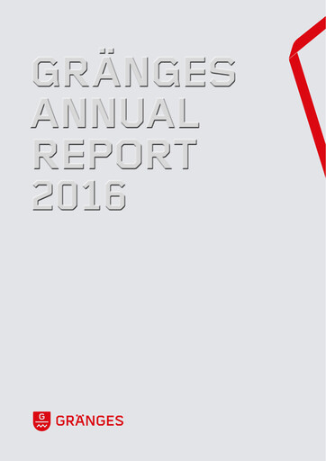 Thumbnail Gränges Annual Report 2016