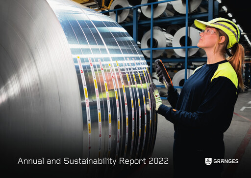Thumbnail Gränges Annual Report 2022