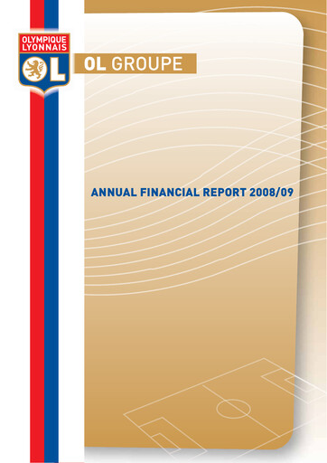 Miniature Eagle Football Group Rapport financier 2008-2009