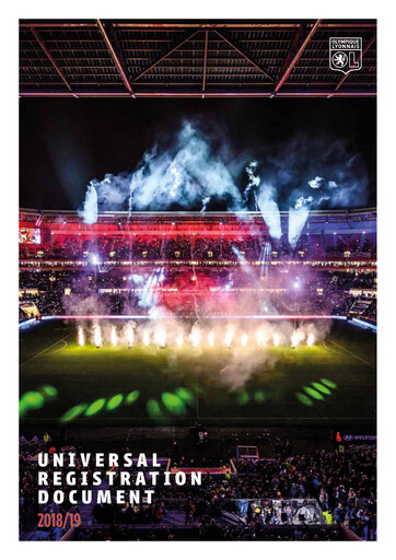 Thumbnail Eagle Football Group Universal Registration Document 2018-2019