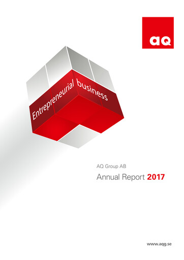 Thumbnail AQ Group Annual Report 2017