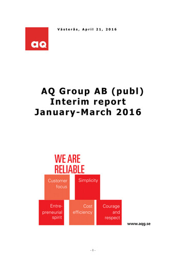 Thumbnail AQ Group Quarterly Report 2016-q1