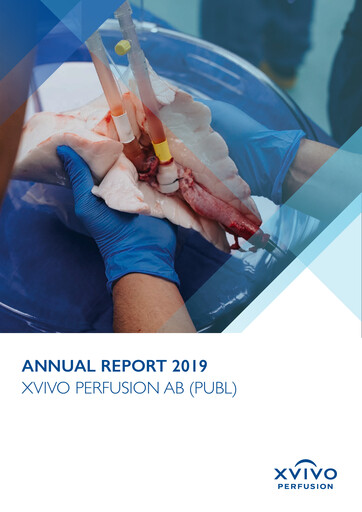 Vorschaubild Xvivo Perfusion AB Jahresbericht 2019