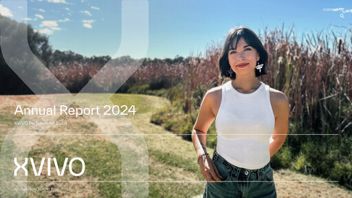 Vorschaubild Xvivo Perfusion AB Jahresbericht 2024