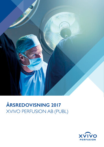 Vorschaubild Xvivo Perfusion AB Jahresbericht 2017