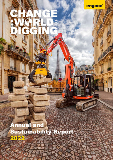Thumbnail engcon AB Annual Report 2022