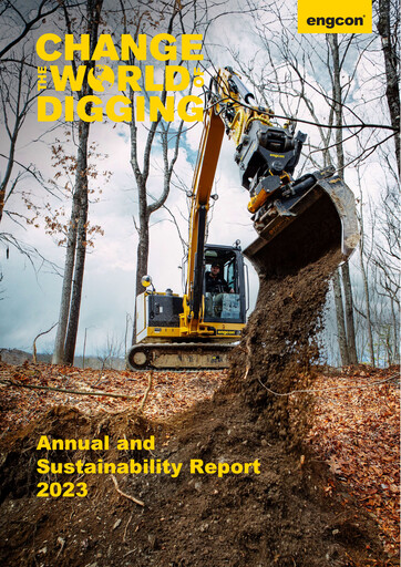 Thumbnail engcon AB Annual Report 2023