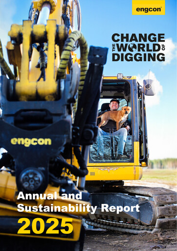 Thumbnail engcon AB Annual Report 2025