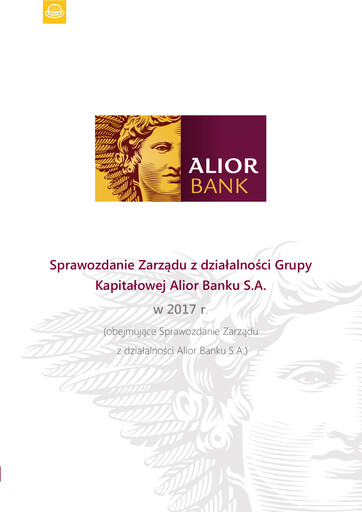 Vorschaubild Alior Bank S.A. Jahresbericht 2017