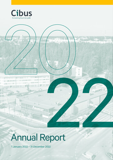 Thumbnail Cibus Nordic Real Estate Annual Report 2022