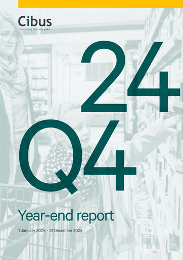 Thumbnail Cibus Nordic Real Estate Quarterly Report 2024-q4