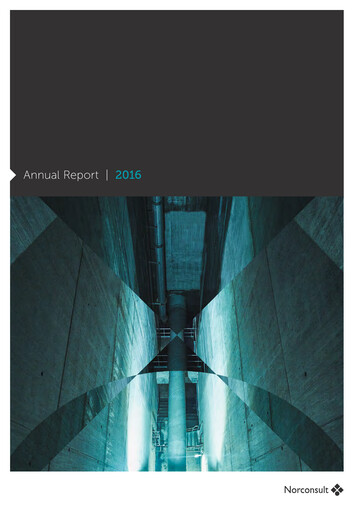 Thumbnail Norconsult Annual Report 2016