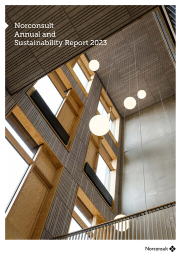 Thumbnail Norconsult Annual Report 2023