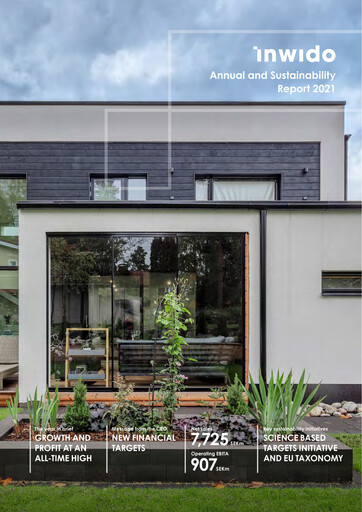 Thumbnail Inwido AB Annual Report 2021