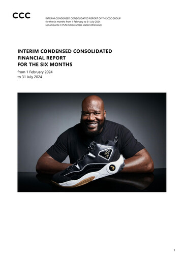 Thumbnail CCC S.A. Half-year Report 2024-h1