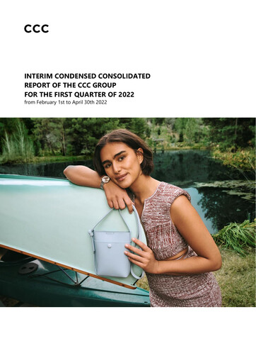 Miniature CCC S.A. Rapport trimestriel 2022-q1