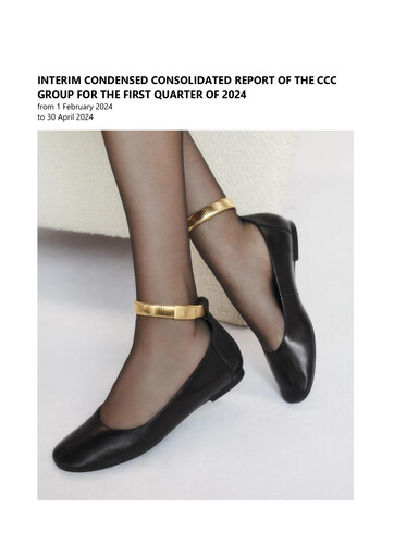 Miniature CCC S.A. Rapport trimestriel 2024-q1