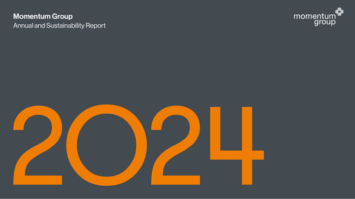 Thumbnail Momentum Group AB Annual Report 2024