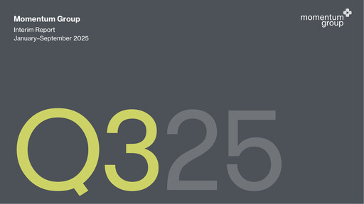 Miniature Momentum Group AB Rapport trimestriel 2025-q3