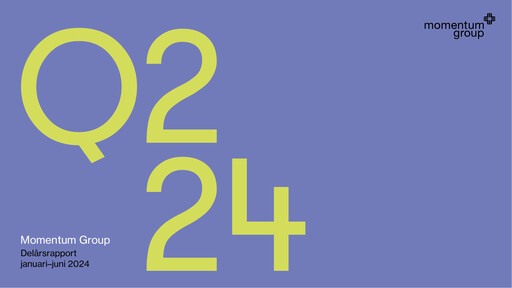 Thumbnail Momentum Group AB Quarterly Report 2024-q2