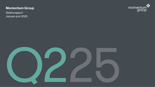 Thumbnail Momentum Group AB Quarterly Report 2025-q2