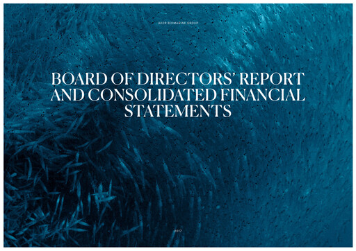 Miniature Aker BioMarine Rapport annuel 2017