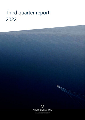 Thumbnail Aker BioMarine Quarterly Report 2022-q3