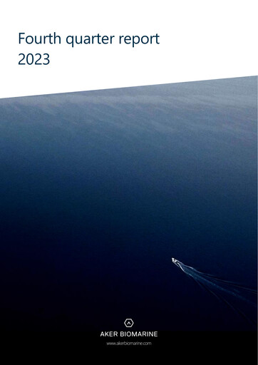 Thumbnail Aker BioMarine Quarterly Report 2023-q4