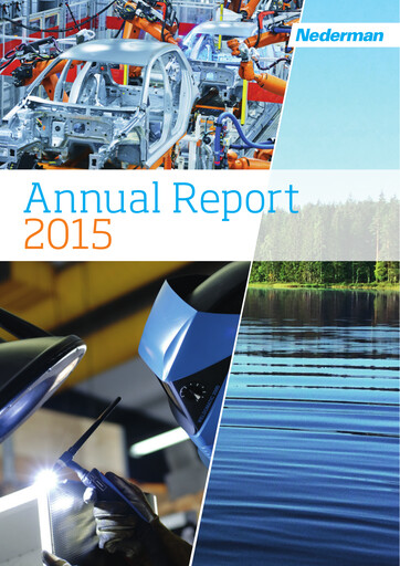 Thumbnail Nederman Holding Annual Report 2015