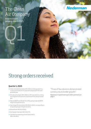 Thumbnail Nederman Holding Quarterly Report 2025-q1