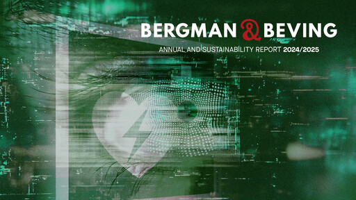 Thumbnail Bergman & Beving Annual Report 2024-2025