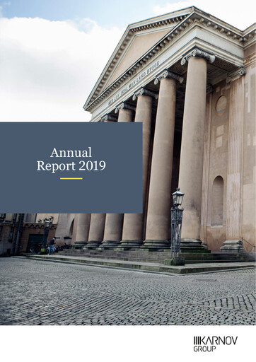Thumbnail Karnov Group Annual Report 2019