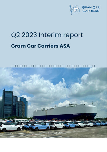 Thumbnail Gram Car Carriers Quarterly Report 2023-q2