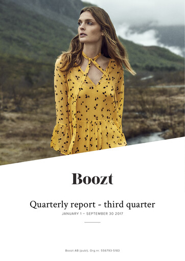 Thumbnail Boozt Quarterly Report 2017-q3