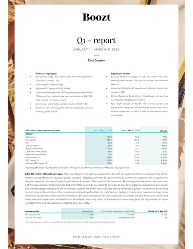 Thumbnail Boozt Quarterly Report 2020-q1
